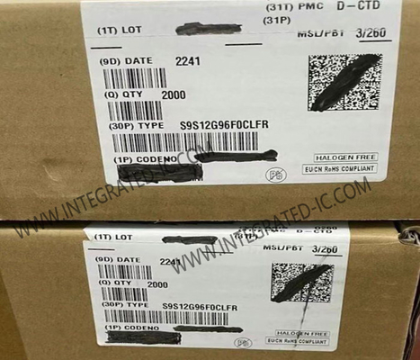 S9S12G96F0CLFR Mikrodensör MCU 16 Bit 25MHz S12G Genel amaçlı Otomobil Mikrodensörleri