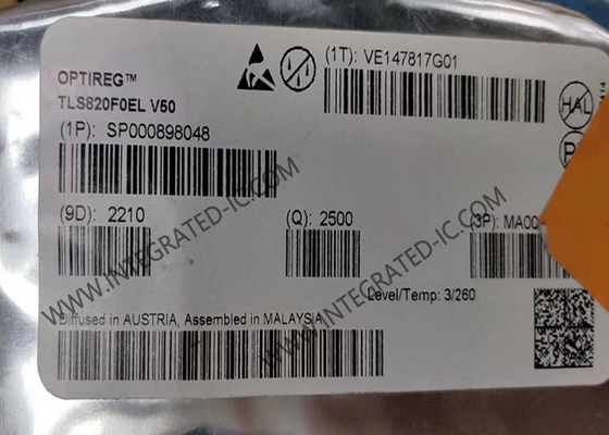 TLS820F0EL Entegre Döngü Çipleri Yüksek Performanslı Düşük Düşme Doğrusal Voltaj Düzenleyicisi 5V Gücü için
