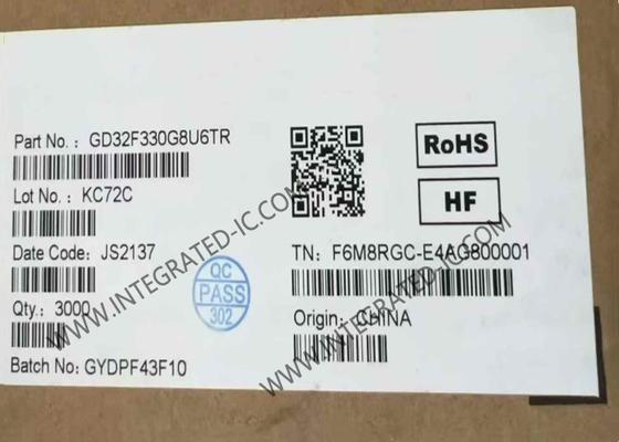 GD32F330G8U6TR Mikro denetleyici MCU 84MHz Giriş Seviye 32 Bit Mikro Denetleyici QFN28