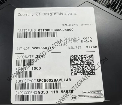 SPC5602BAVLL4R Mikro denetleyici MCU 48MHz 32 Bit Tek çekirdekli Mikro denetleyici IC LQFP100