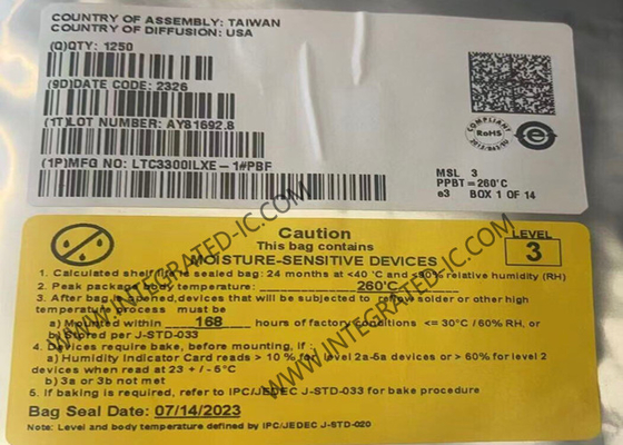 LTC3300ILXE-1 Entegre Devre Çip Yüksek Verimlilikli İki Yönlü Çok Hücreli Pil Dengecisi