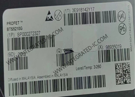 BTS5210G Entegre Devre Çip Akıllı Yüksek Yan Güç Değiştiricisi IC PG-DSO-14