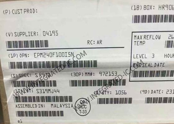 EPM240F100I5N Alan Programlanabilir Geçit Dizisi MAX II Karmaşık Programlanabilir Mantık Aygıtları 100-FBGA