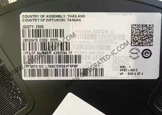 LT8607EMSE Entegre Döngü Çip 42V 750mA Senkron Adım Aşağı Düzenleyici MSOP10