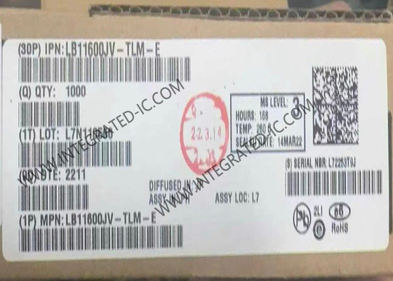 LB11600JV-TLM-E Entegre Devre Çipleri Otomobil Uygulamaları İçin fırçasız Motor Predriver IC