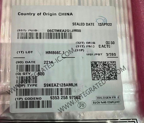 S9KEAZ128AMLH Mikro denetleyici MCU 48MHz Kinetis EA 32-Bit ARM Cortex-M4 MCU LQFP-64