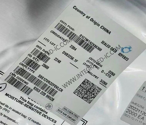Mikro denetleyici MCU S9S12VR32F0VLCR 25MHz S12VR Karışık sinyalli Mikro denetleyici 32-LQFP