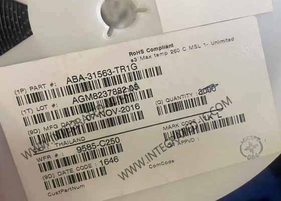 ABA-31563-TR1G Kablosuz İletişim Modülü 0Hz 3.5GHz RF Güçlendirici IC SOT-363-6