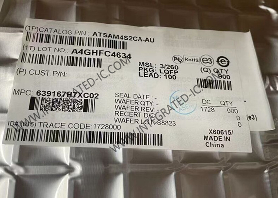 ATSAM4S2CA-AU Mikro denetleyici MCU 32 bitlik tek çekirdekli 120MHz ARM Cortex-M4 Mikro denetleyici