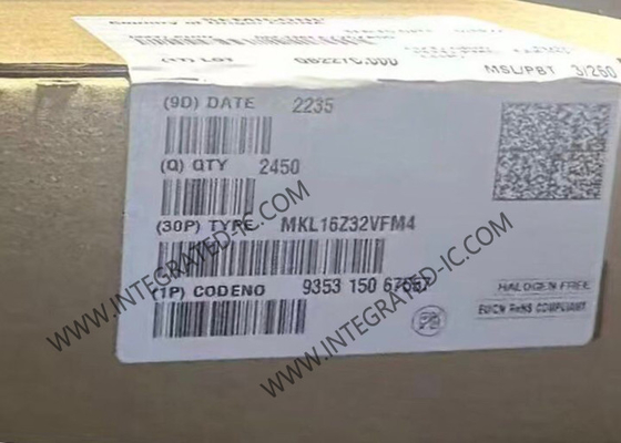 MKL16Z32VFM4 Mikro denetleyici MCU 48MHz Cortex-M0+ Ultra Düşük Güçlü Ana MCU