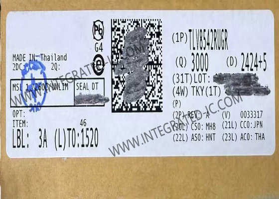 TLV8542RUGR Entegre Devre Çipleri RRIO Operasyonel Güçlendirici X2QFN8 Op Amps IC Çipleri