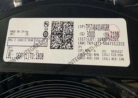 TPS7A8400ARGRR Entegre Devre Çipleri 3A Düşük Düşme Düzenleyicileri VQFN20 LDO Düzenleyicisi