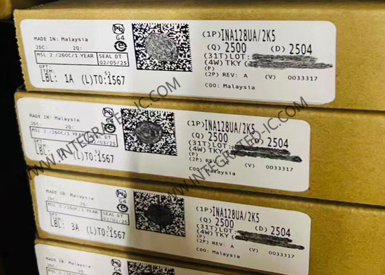 INA128UA Entegre Devre Çip Presizyon Düşük Güçlü Enstrümanlandırma Güçlendirici