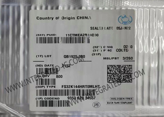 Mikro denetleyici MCU FS32K144HRT0MLHT 512KB Flash Mikro denetleyici IC 2.7V 5.5V