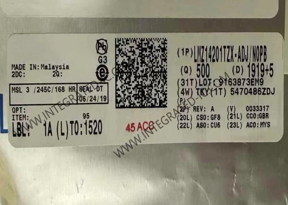 LMZ14201TZX-ADJ entegre devre çipi 1A SIMPLE SWITCHER Güç modülü TO-PMOD-7