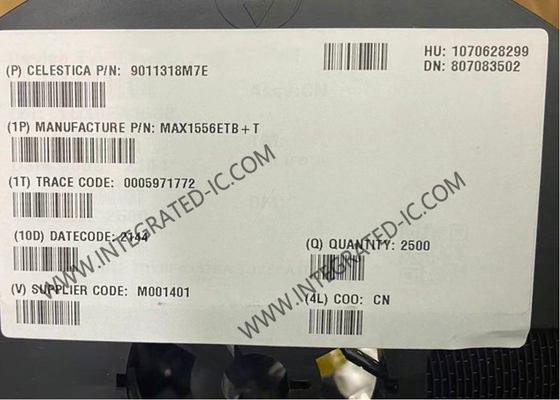 MAX1556ETB Entegre Devre Çipleri Yüksek Verimlilik 1.2A PWM Step-Down DC-DC Dönüştürücüler