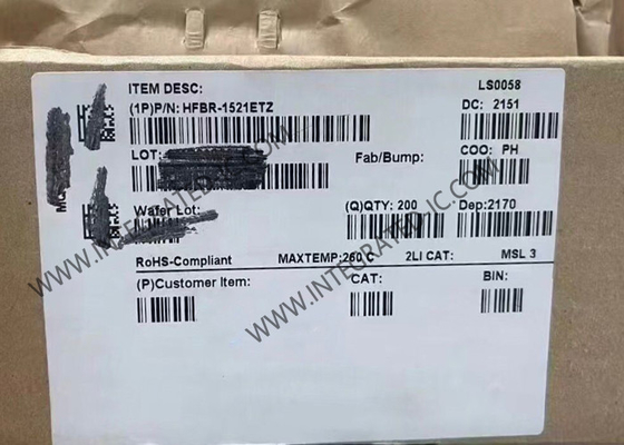 HFBR-1521ETZ Entegre Devre Çipi 5MBd Yüksek Performanslı Çok Yönlü Bağlantı Vericisi