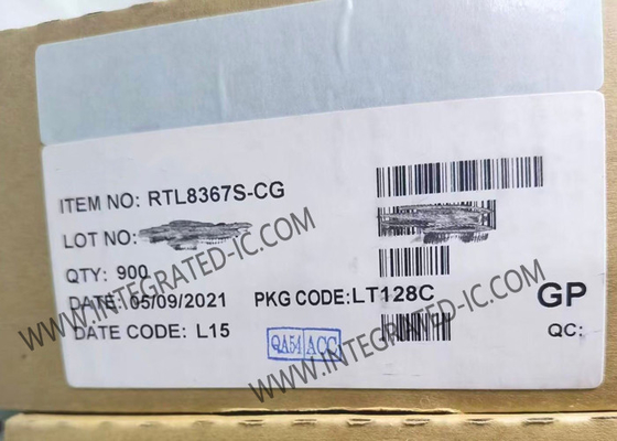 RTL8367S-CG Ethernet IC Layer 2 Yönetilen 5+2-Port Ethernet Switch LQFP128