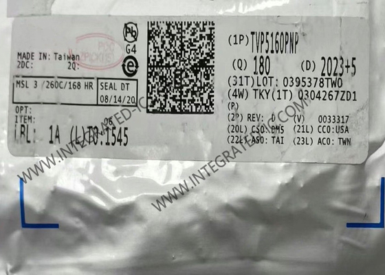 TVP5160PNP Entegre Devre Çipi 10Bit Dijital Video Dekoder HTQFP128 Video Entegreleri