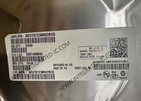 Entegre Devre Çip NCV78723MW2R2G Yüksek Verimlilikli Buck Çift LED Sürücü