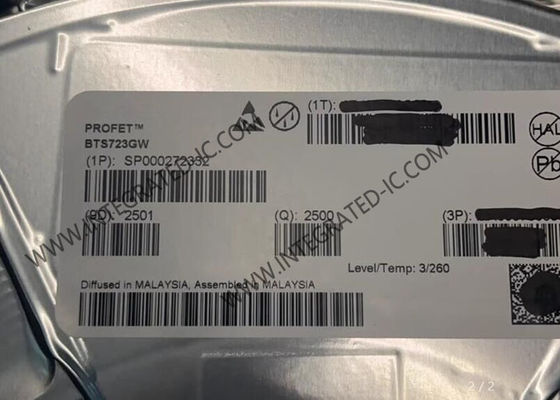 BTS723GW Entegre Devre IC Çipi 7V - 58V Akıllı Yüksek-Yan Güç Anahtarı, 2 Çıkış ve 2.9 A Akım