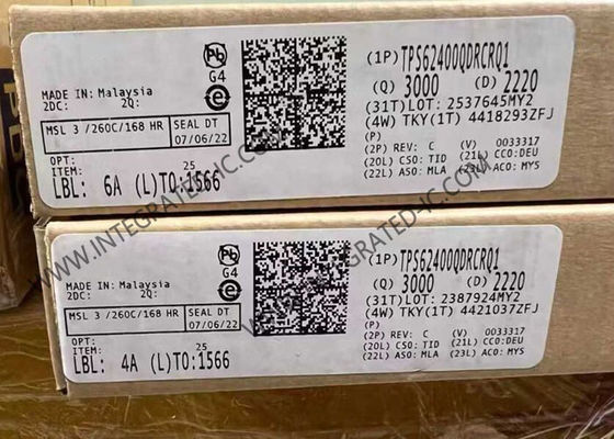 TPS62400QDRCRQ1 Entegre Devre Çip 2 Çıkış 400mA Buck Değiştirme Düzenleyicisi IC