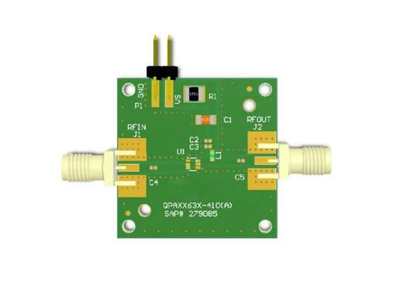 QPA4263APCK401 Gömülü Çözümler 850MHz 5V Kaskadlanabilir SiGe HBT Amplifikatör Değerlendirme Kartı
