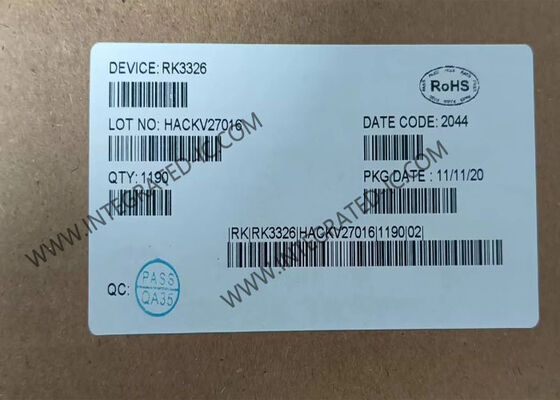 RK3326 AI İşlemcisi Çip Dört çekirdekli ARM Cortex-A35 Uygulama İşlemcisi 1080P Video Kodlaması ve Mali-G31MP2 GPU ile