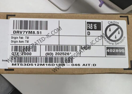MT53D512M16D1DS-046 AIT:D 8Gbit 2.133 GHz Mobil LPDDR4 Bellek IC Çip - Mobil Uygulamalar için Yüksek Hızlı SDRAM