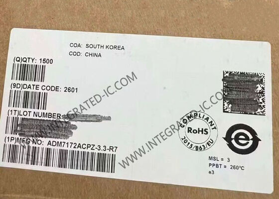 ADM7172ACPZ-3.3 Entegre Devre Çipi Düşük Gürültülü Düşük Kayıplı 3.3V Voltaj Regülatörü