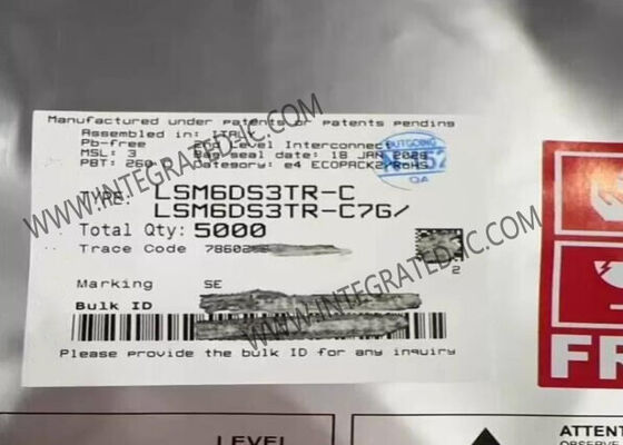 LSM6DS3TR-C Sensör IC İvmeölçer Jiroskop Sıcaklık 6 Eksen Sensör 14-VFLGA