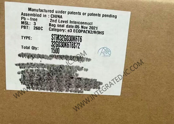 STM32G030K6T6 Mikro denetleyici MCU 32 bitlik Mikro denetleyici IC 64MHz Ana değer hattı MCU