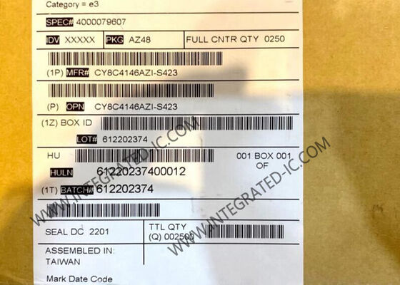 CY8C4146AZI-S423 32 bitlik tek çekirdekli mikrodenezor MCU gömülü mikrodenezor
