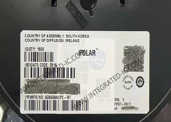 AD8436ACPZ Düşük Güç Gerçek RMS DC Değiştiricisi IC Çip LFCSP20