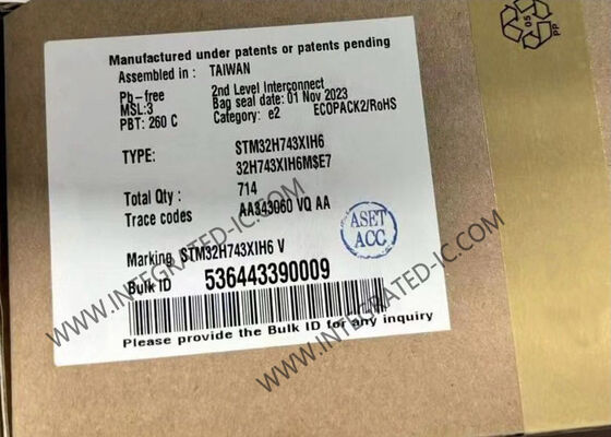 STM32H743XIH6 Mikrodenetleyici MCU 480MHz Yüksek Performanslı 2MB Flash Bellek ve 168 G/Ç Portu ile