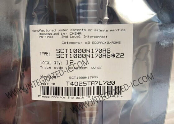 SCT1000N170AG 1700V 7A Otomotiv Silisyum Karbür Güç MOSFET Entegre Devre Çipi HiP247
