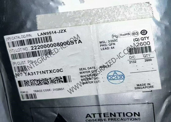 LAN9514-JZX Yüksek Performanslı Ethernet IC Ethernet Köprü Denetleyicisi
