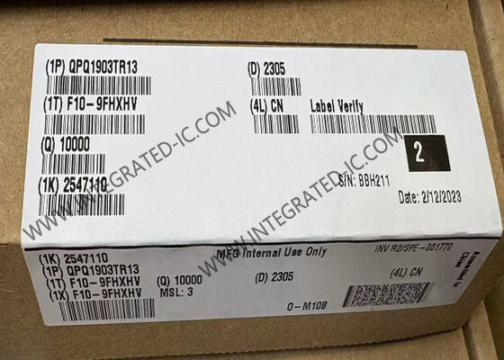 WIFI 6 Çip QPQ1903TR13 Yüksek Performanslı Yüksek Güçlü Wi-Fi UNII1-2a bantBoost Filtre