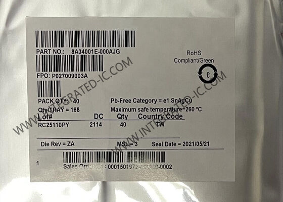5G Modülü 8A34001E-000AJG 5G Ağ Ekipmanı CABGA-144 Sistem Senkronizatörü IC