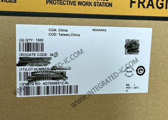 AD7608BSTZ Entegre Devre Çip 8 Kanal 18 Bit Bipolar Eşzamanlı Örnekleme ADC Veri Alım Sistemi