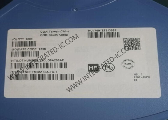 Entegre devre çipi TMC5160A-TA-T 20A Otomasyon Bipolar Motor Sürücüsü